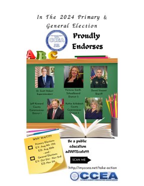 CCEA's 2024 Primary Endorsements